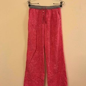 pink pj pants